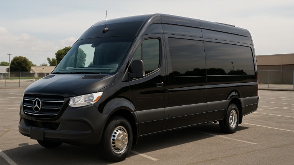 Exterior of Washington Party Bus Company's 18 Passenger Party Bus in Rockville