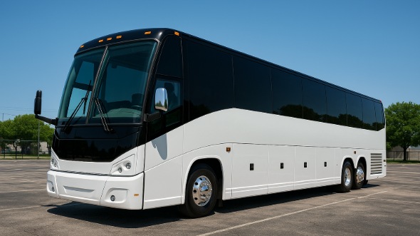 Exterior of Washington Party Bus Company's 40 Passenger Party Bus in Alexandria