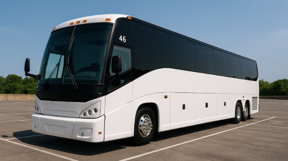 Exterior of Washington Party Bus Company's 40 Passenger Party Bus in McLean