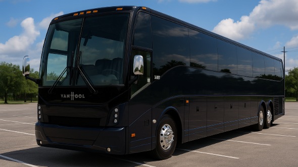 Exterior of Washington Party Bus Company's ADA Charter Bus in Washington